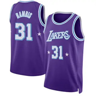 Los Angeles Lakers Men's Kurt Rambis Purple Swingman 2021/22 City Edition Jersey