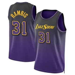 Los Angeles Lakers Men's Kurt Rambis Purple Swingman 2024/25 City Edition Jersey
