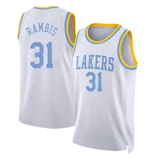 Los Angeles Lakers Youth Kurt Rambis White Swingman Classic Edition 2022/23 Jersey